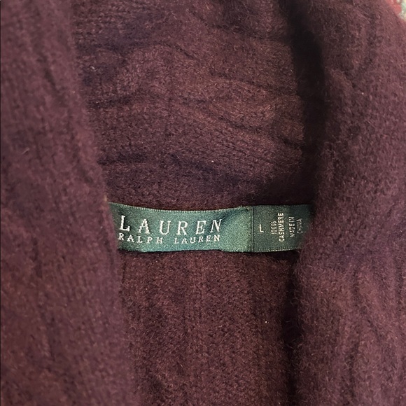 lauren ralph lauren 100% cashmere sweater Size large - Picture 2 of 7